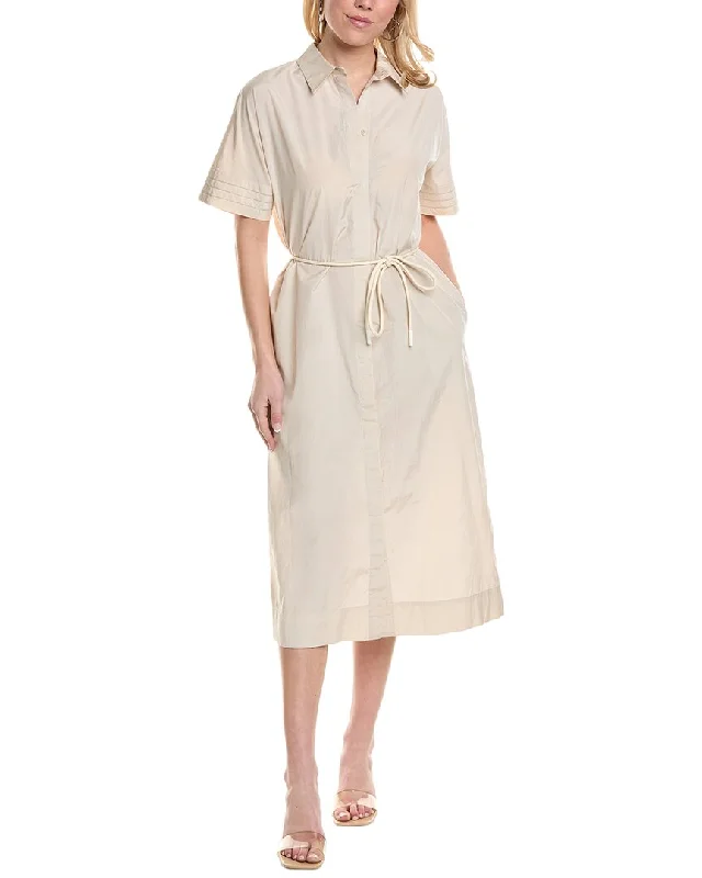 Mini Women Dress with a Short Hem for a Young and Trendy Style Mini Women Dress with a Short Hem for a Young and Trendy Style Peserico Shirtdress