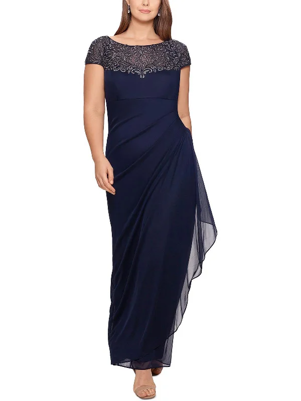 Empire Waist Women Dress to Accentuate the Bust and Conceal the Waist Empire Waist Women Dress to Accentuate the Bust and Conceal the Waist Plus Womens Embellished Maxi Evening Dress