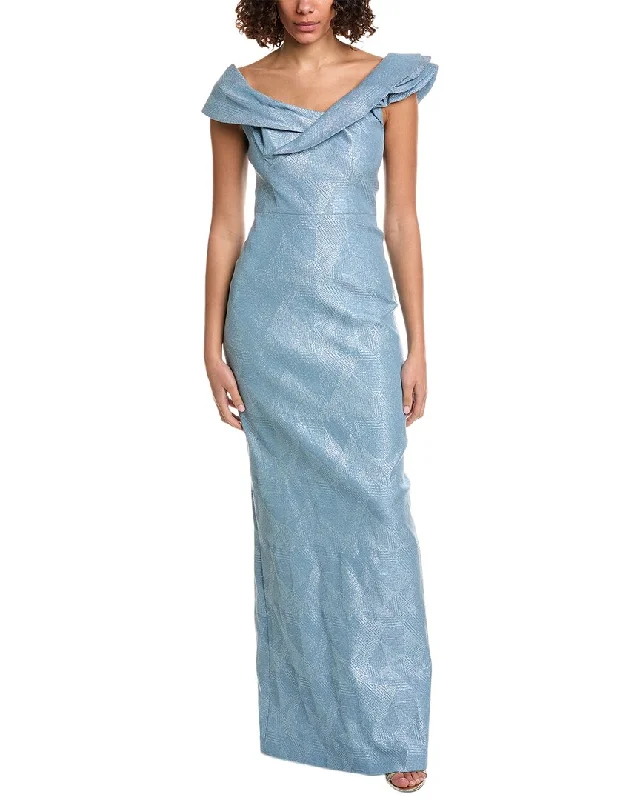 Ball Gown Women Dress with a Full Skirt for a Princess - like Look Ball Gown Women Dress with a Full Skirt for a Princess - like Look Teri Jon by Rickie Freeman Shimmering Gown