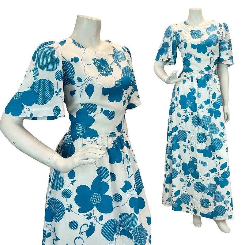 Little Black Women Dress with Sequins for a Glamorous Night Out Little Black Women Dress with Sequins for a Glamorous Night Out VTG 70S SUMMER BLUE WHITE FLORAL WEDDING PARTY MAXI DRESS 10