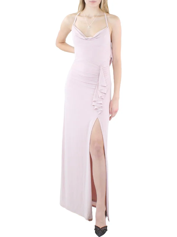 Printed Abstract Women Dress for a Modern and Artistic Appeal Printed Abstract Women Dress for a Modern and Artistic Appeal Womens Sleeveless Maxi Evening Dress