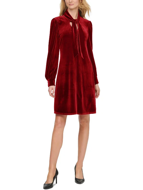 Shift Women Dress with a Simple and Classic Design for Everyday Wear Shift Women Dress with a Simple and Classic Design for Everyday Wear Womens Velvet Mini Cocktail and Party Dress