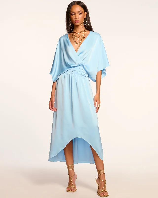 Lace - Embellished Women Dress for an Elegant and Sophisticated AppearanceLace - Embellished Women Dress for an Elegant and Sophisticated AppearanceAdiel Wrap Midi Dress