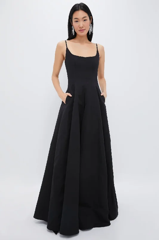 Wrap - Style Women Dress with Adjustable Fit for All Body TypesWrap - Style Women Dress with Adjustable Fit for All Body TypesBlack Joy Maxi Dress