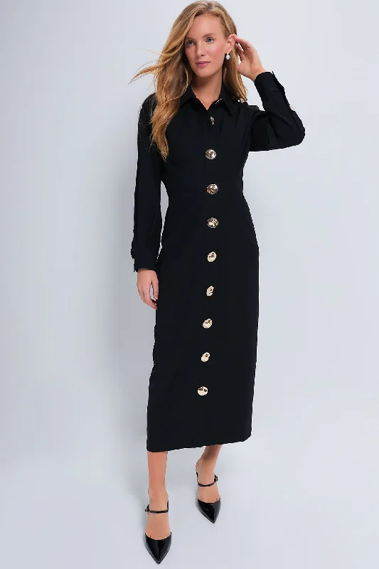 Sheath Women Dress with a Tailored Fit for a Professional LookSheath Women Dress with a Tailored Fit for a Professional LookBlack Petra Dress