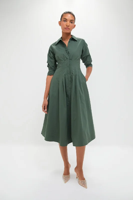 Mini Women Dress with a Short Hem for a Young and Trendy StyleMini Women Dress with a Short Hem for a Young and Trendy StyleBotanical Jazz Pintuck Midi Dress