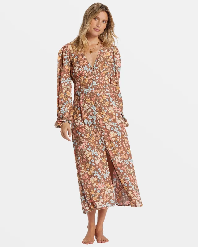 Lace - Embellished Women Dress for an Elegant and Sophisticated AppearanceLace - Embellished Women Dress for an Elegant and Sophisticated AppearanceCool Nights Midi Dress - Sweet Earth