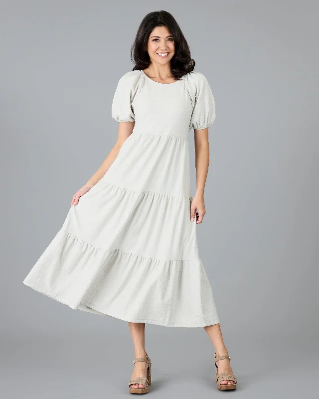 Ruffled Women Dress with Multiple Layers for a Playful and Girly StyleCharisma Dress