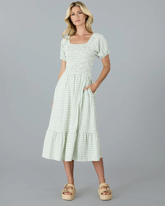 Lace - Embellished Women Dress for an Elegant and Sophisticated AppearanceJosie Gingham Dress