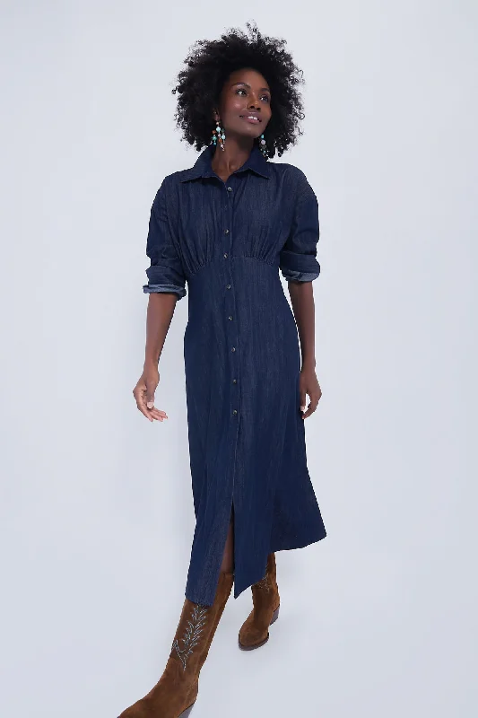 Off - the - Shoulder Women Dress for a Romantic and Feminine LookOff - the - Shoulder Women Dress for a Romantic and Feminine LookDenim Allyson Dress