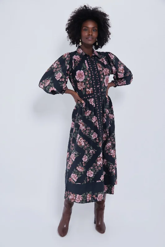 Strapless Women Dress with a Built - in Bra for Comfort and SupportStrapless Women Dress with a Built - in Bra for Comfort and SupportJuliet Print Gillian Midi Dress