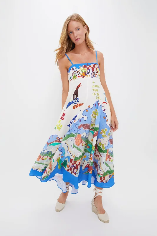Shift Women Dress with a Simple and Classic Design for Everyday WearShift Women Dress with a Simple and Classic Design for Everyday WearMulti Nadia Sundress