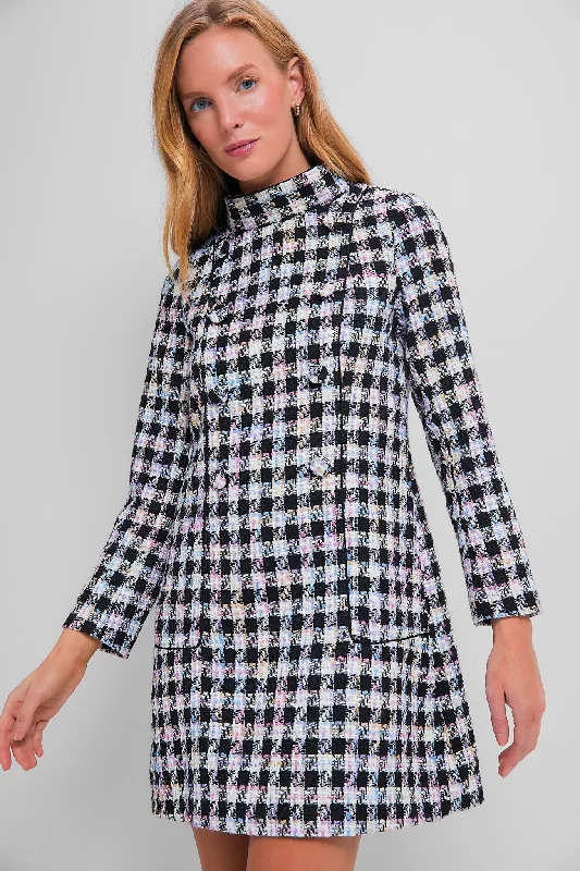 Ball Gown Women Dress with a Full Skirt for a Princess - like LookBall Gown Women Dress with a Full Skirt for a Princess - like LookPrismatic Tweed Radziwill Dress