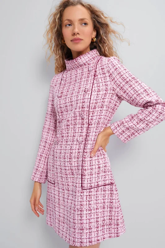 Sleeveless Women Dress in Bright Colors for Summer PartiesSleeveless Women Dress in Bright Colors for Summer PartiesRhubarb Tweed Radziwill Dress