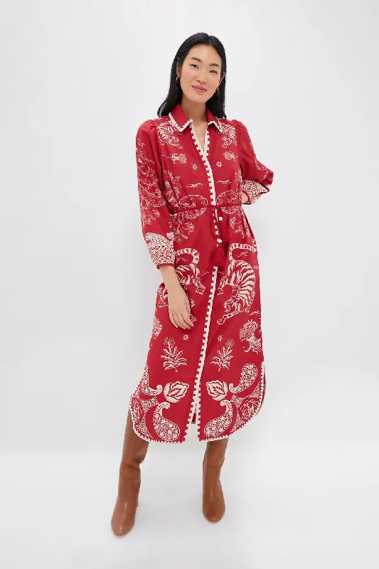 Off - the - Shoulder Women Dress for a Romantic and Feminine LookOff - the - Shoulder Women Dress for a Romantic and Feminine LookScarlet Tiger Kathryn Caftan
