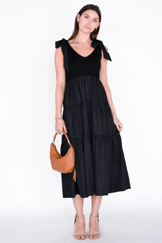 Mermaid - Style Women Dress with a Fitted Silhouette for Special OccasionsSienna Tiered Sleeveless Dress