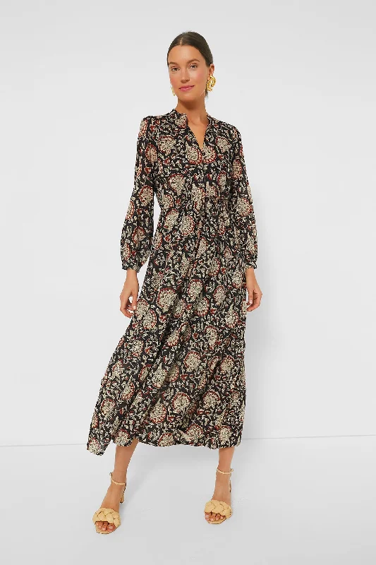 Ruffled Women Dress with Multiple Layers for a Playful and Girly StyleRuffled Women Dress with Multiple Layers for a Playful and Girly StyleThalia Organic Frances Dress 3