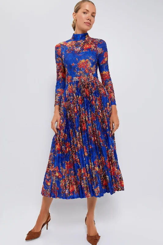 Sleeveless Women Dress in Bright Colors for Summer PartiesSleeveless Women Dress in Bright Colors for Summer PartiesWatercolor Bouquet Sabine Dress
