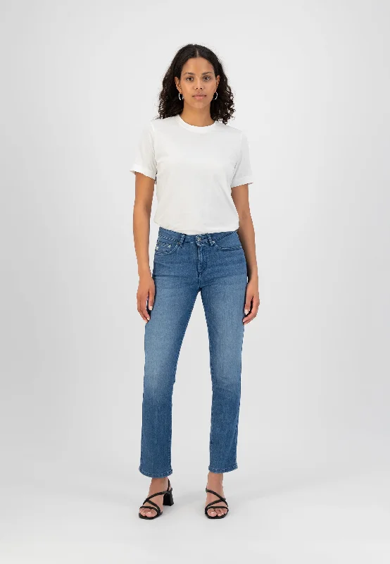 Jeggings women jeans combining the comfort of leggings and style of jeansFaye Straight - Authentic Indigo