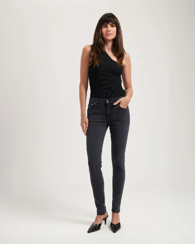 Wide - leg women jeans for a modern and relaxed vibeSkinny Skyler - Authentic Black