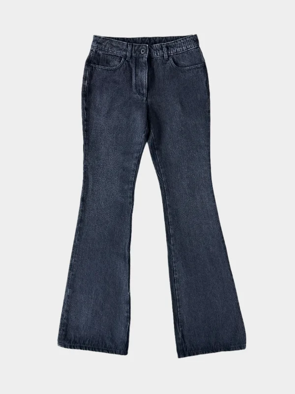 Straight - leg women jeans with a classic and timeless appealSlim Flared Jeans