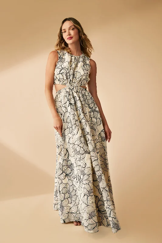 Sleeveless Women Dress in Bright Colors for Summer PartiesSleeveless Women Dress in Bright Colors for Summer PartiesArtimo Maxi Dress