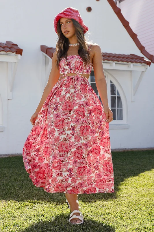 Shift Women Dress with a Simple and Classic Design for Everyday WearShift Women Dress with a Simple and Classic Design for Everyday WearDaydreams In Spring Maxi Dress Pink