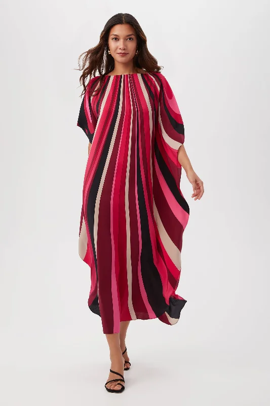 Ball Gown Women Dress with a Full Skirt for a Princess - like LookBall Gown Women Dress with a Full Skirt for a Princess - like LookJalani Silk Maxi Caftan Dress With Dolman Sleeves