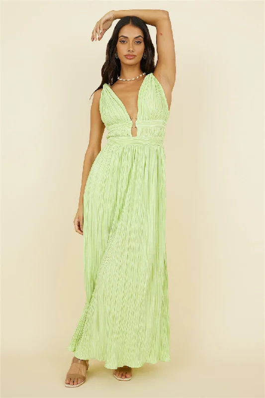 Lace - Embellished Women Dress for an Elegant and Sophisticated AppearanceLace - Embellished Women Dress for an Elegant and Sophisticated AppearanceJupiter Calling Maxi Dress Green