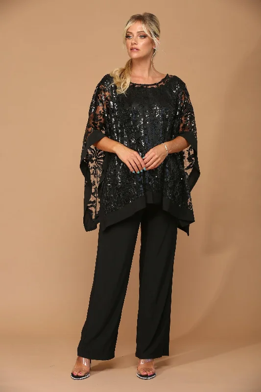 Mini Women Dress with a Short Hem for a Young and Trendy StyleMini Women Dress with a Short Hem for a Young and Trendy StyleLong Formal Mother of the Bride Cape Pant Set