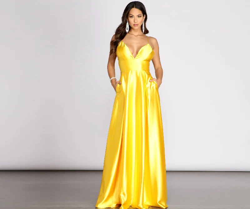 Little Black Women Dress with Sequins for a Glamorous Night OutLittle Black Women Dress with Sequins for a Glamorous Night OutMaple Pleated Satin Cross Back Dress