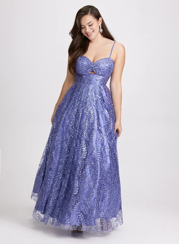 Mermaid - Style Women Dress with a Fitted Silhouette for Special OccasionsSweetheart Neckline Sequin Gown