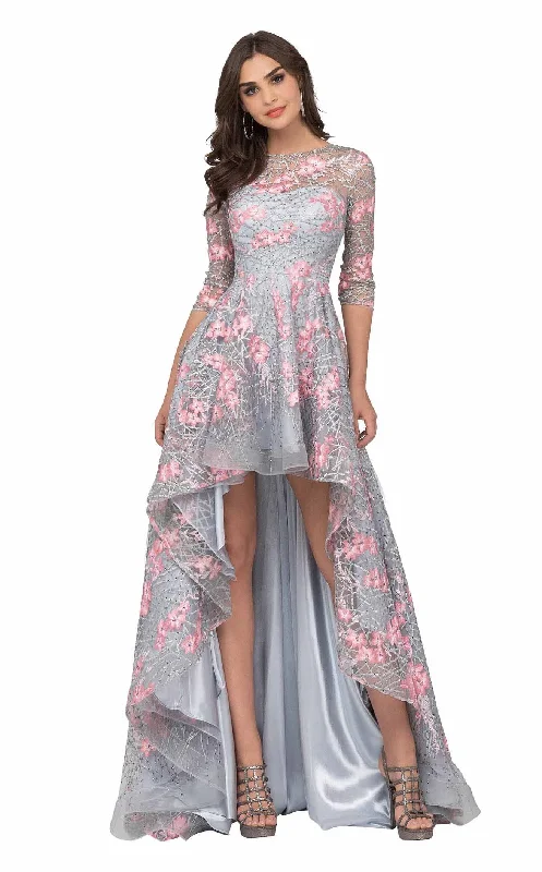 Maxi Women Dress with Floral Print for a Bohemian VibeCecilia Couture 1495CL Dress