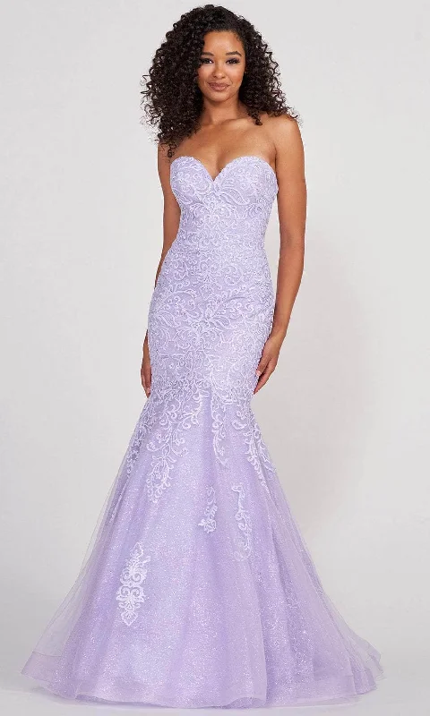 Halter Neck Women Dress to Show Off the Shoulders and NecklineColette for Mon Cheri CL2005 - Strapless Mermaid Prom Gown