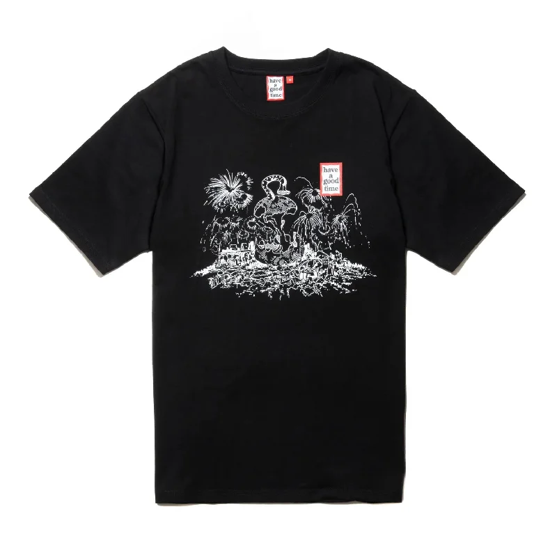 Graphic Print Women T Shirt for a Trendy StatementGraphic Print Women T Shirt for a Trendy StatementApple City Mini Frame SS Tee