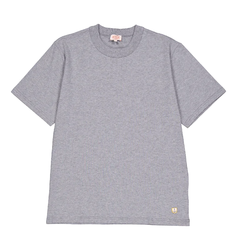Ringer T Shirt Women with Retro - Inspired StripesRinger T Shirt Women with Retro - Inspired StripesT-shirt Héritage Bio Misty Grey
