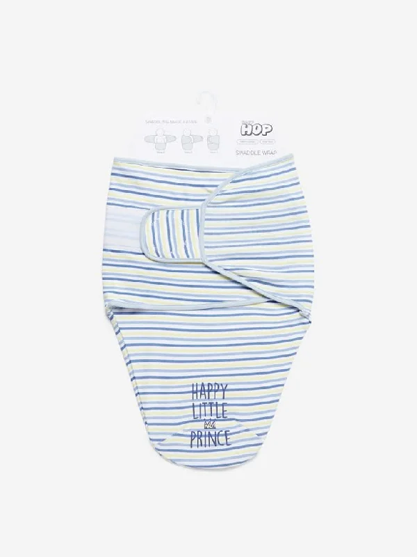 Baby HOP Multicolour Stripe Print Swaddle Wrap