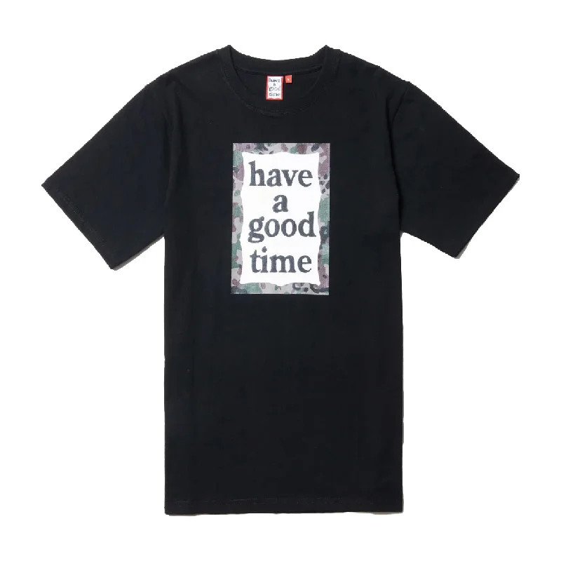 Striped Women T Shirt in a Classic PatternStriped Women T Shirt in a Classic PatternCamo Frame SS Tee
