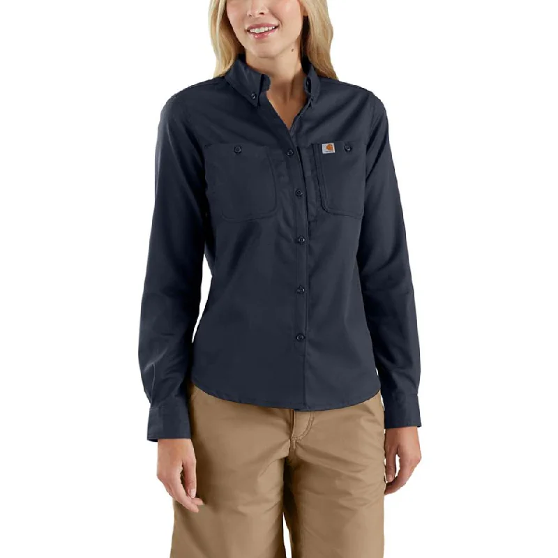 Striped Women T Shirt in a Classic PatternStriped Women T Shirt in a Classic PatternCarhartt 103106 Rugged Professional Series Relaxed Fit Canvas Long Sleeve Work Shirt