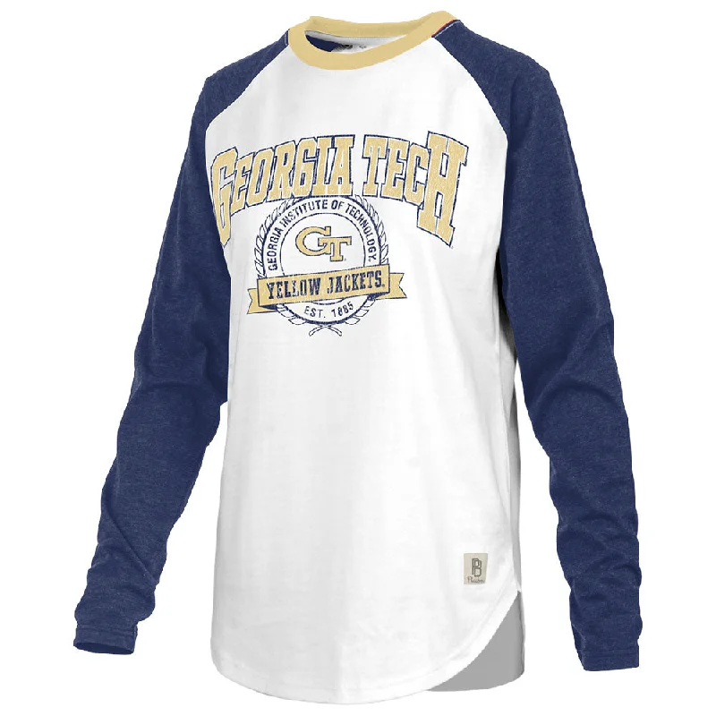 Tie - Dye Women T Shirt with a Bohemian VibeTie - Dye Women T Shirt with a Bohemian VibeLadies Georgia Tech Yellow Jackets Brooking Long Sleeve