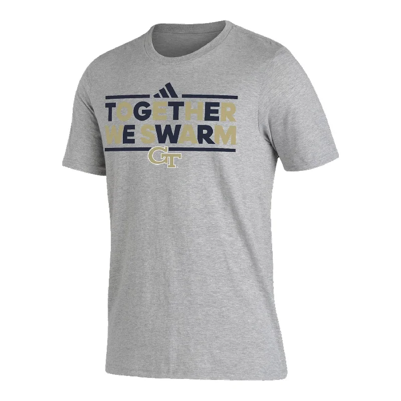 Graphic Print Women T Shirt for a Trendy StatementGraphic Print Women T Shirt for a Trendy StatementGeorgia Tech Yellow Jackets Adidas Together We Swarm T-Shirt