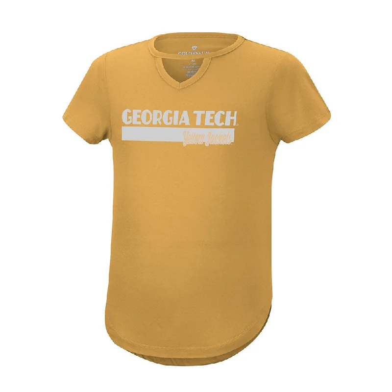Muscle Women T Shirt for a Sporty and Casual LookMuscle Women T Shirt for a Sporty and Casual LookGirls Georgia Tech Dolores T-Shirts