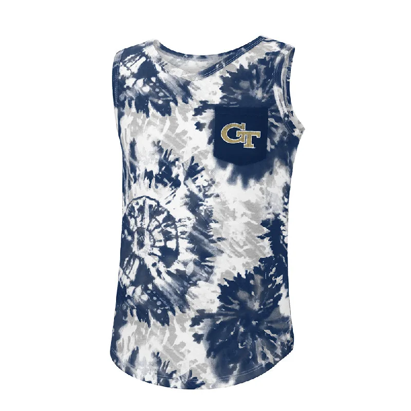 V - Neck Women T Shirt to Enhance the NecklineV - Neck Women T Shirt to Enhance the NecklineGirls Georgia Tech Reappearing T-Shirt