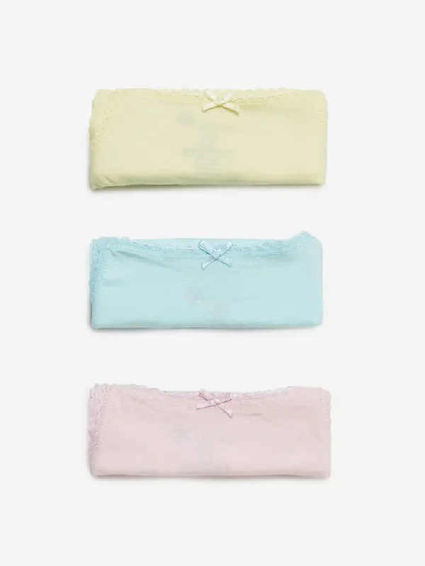 HOP Kids Multicolour Camisoles Set of Three