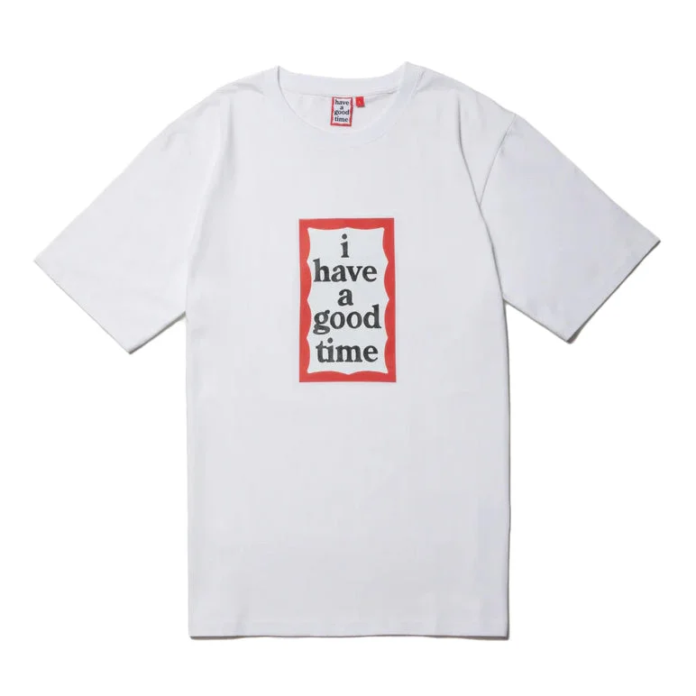 Distressed Women T Shirt with a Laid - Back AestheticI Have A Good Time SS Tee