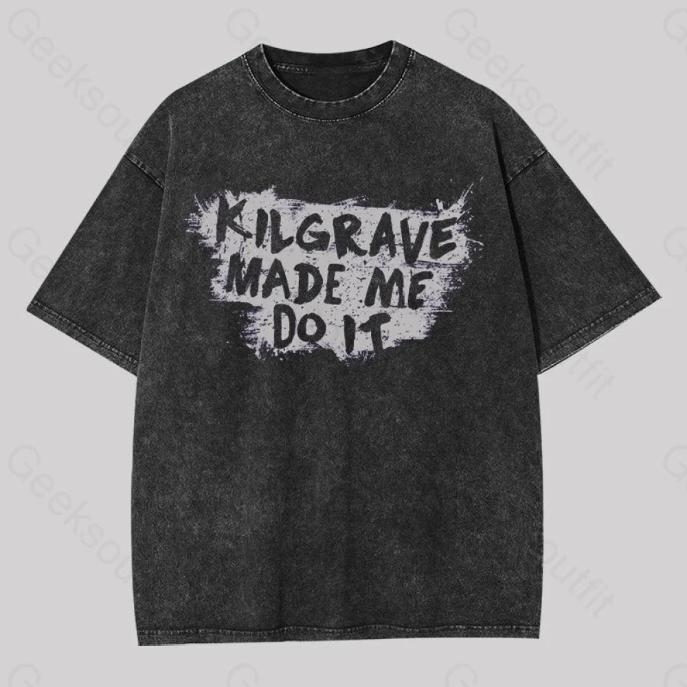 Sheer Women T Shirt for a Stylish and Alluring LookSheer Women T Shirt for a Stylish and Alluring LookKilgrave Made Me Do It Geek Washed T-shirt