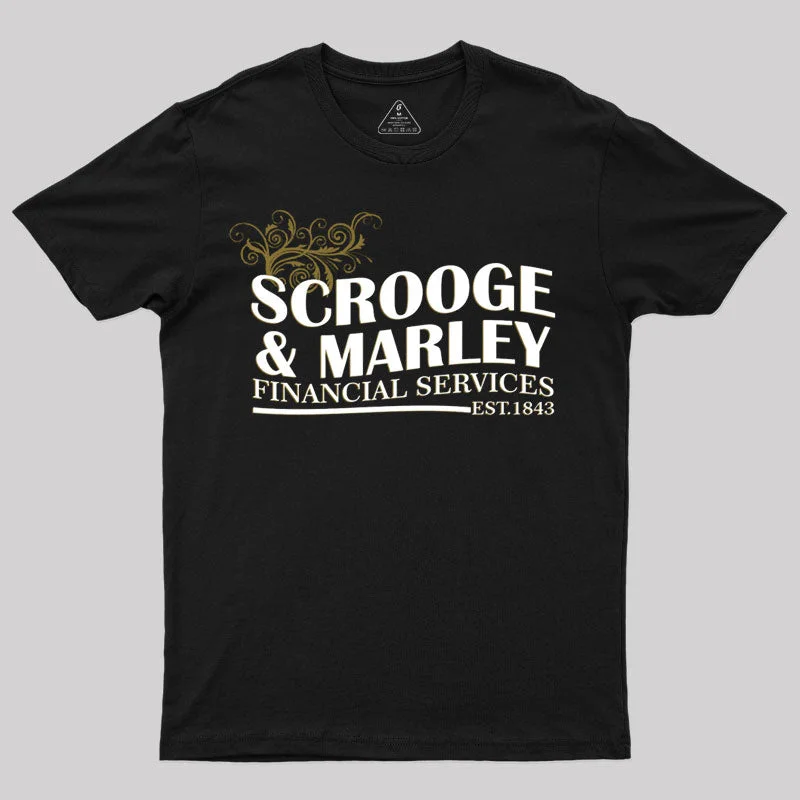 Sheer Women T Shirt for a Stylish and Alluring LookScrooge & Marley Christmas T-Shirt