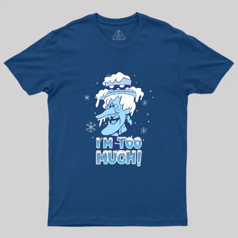 Long Sleeve Women T Shirt for Cooler WeatherLong Sleeve Women T Shirt for Cooler WeatherSnow Miser Geek T-Shirt