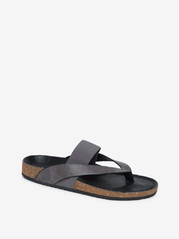 SOLEPLAY Grey Multiple Strap Sandals