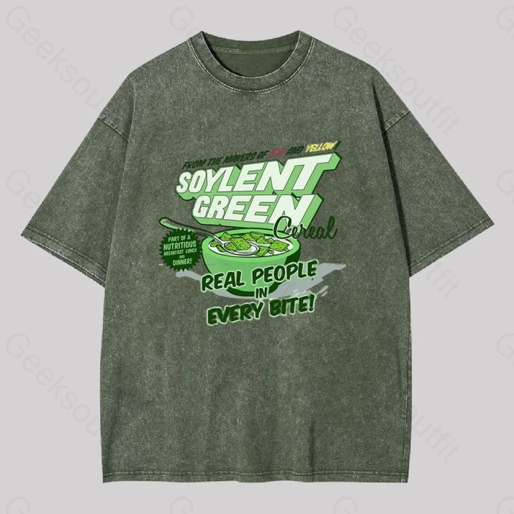 Sleeveless Women T Shirt for Summer ComfortSleeveless Women T Shirt for Summer ComfortSoylent Green Cereal Washed T-shirt